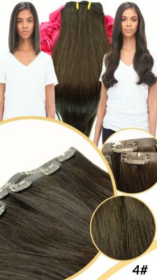 włosy doczepiane clip in 4