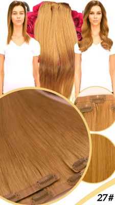 włosy doczepiane clip in 8