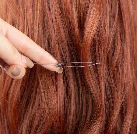 szydełko do nawlekania z ergonomicznym uchwytem i precyzyjnym końcem