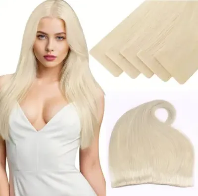 niewidzialne kanapki 20 taśm długość 57 cm włosy naturalne