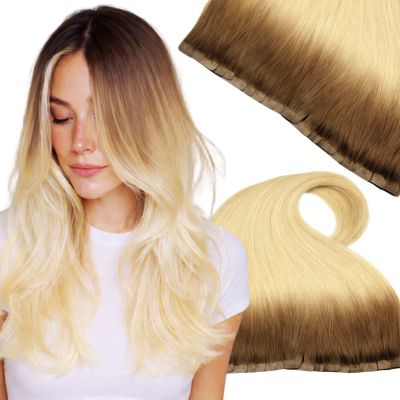 ciemny blond na jasny blond kiss hair